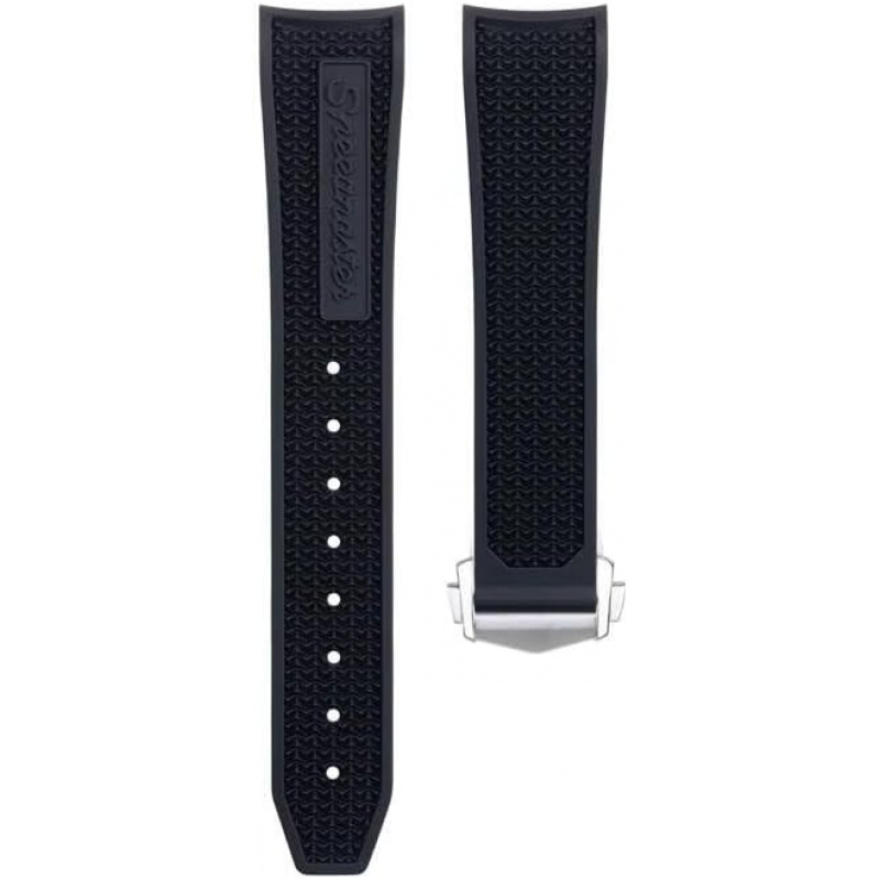 Omega Watch Speedmaster - Rubber Silicone Curved Lug Watch band