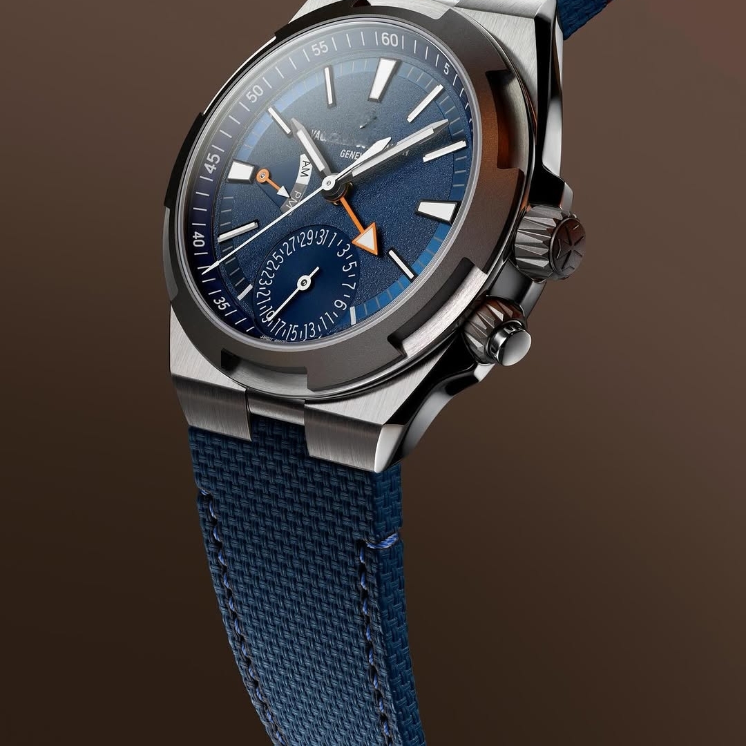 Cartier Watch Ballon Bleu - Sailcloth FKM Rubber Strap For Vacheron