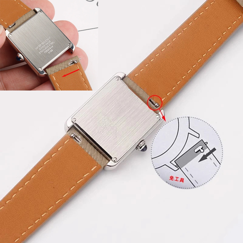 Watch Strap For Cartier Santos - Cartier Watch Santos recension och pris