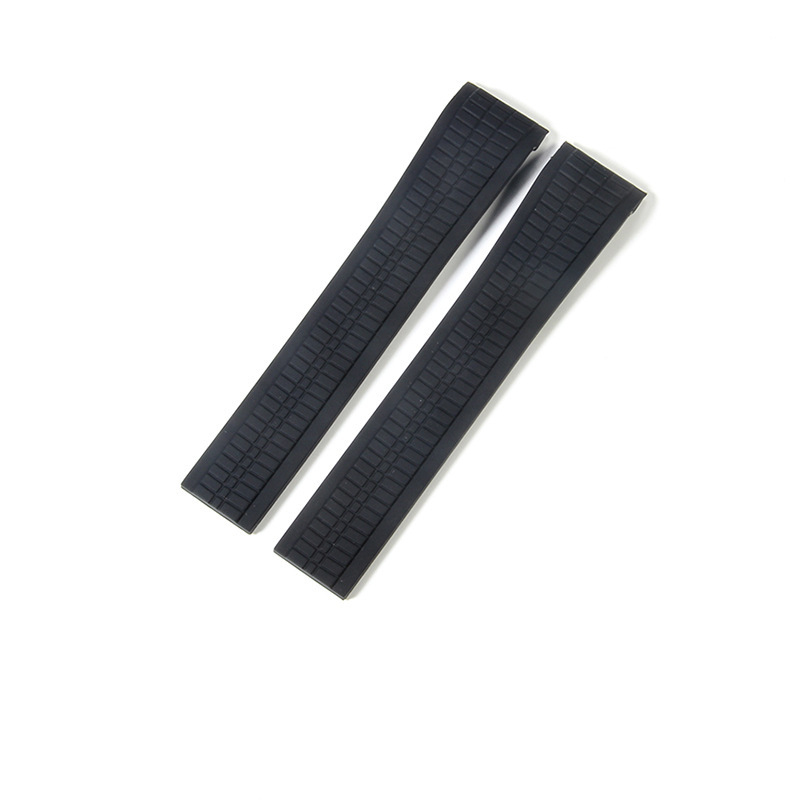 21mm Black Studded Silicone Sp - Patek Philippe Watch Aquanaut recension och pris