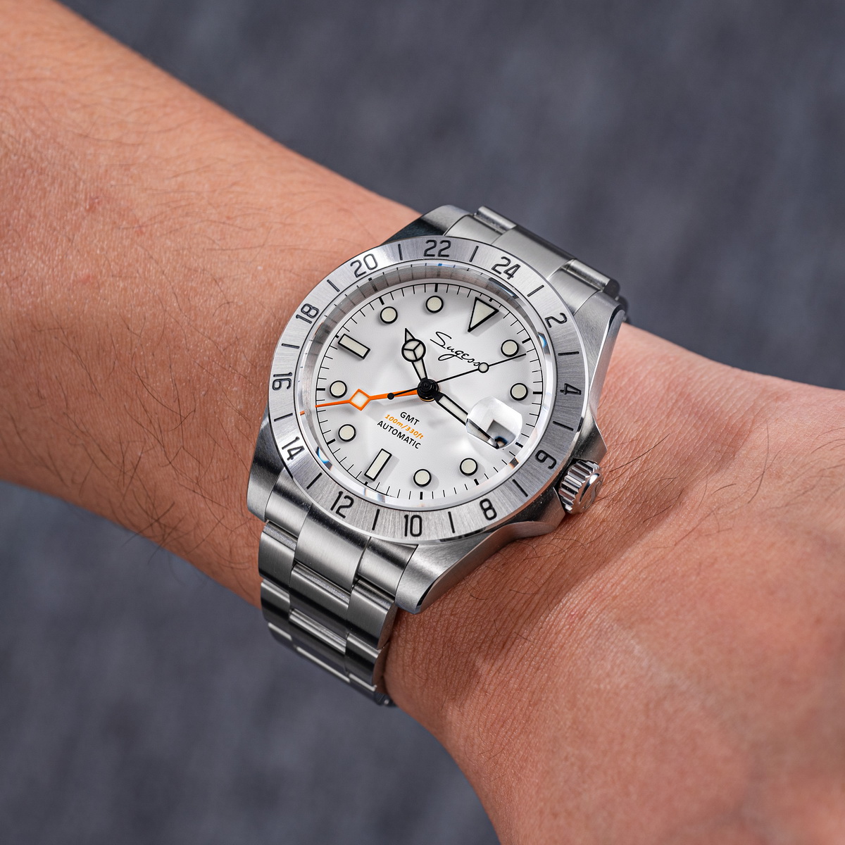 Sugess Men Watch GMT Automatic - Rolex Watch Submariner recension och pris