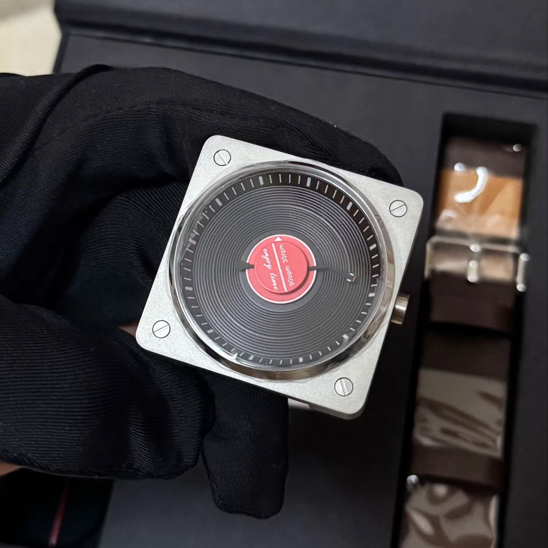 SKU Vinyl Record Quartz Watch  - Rolex Watch Submariner recension och pris