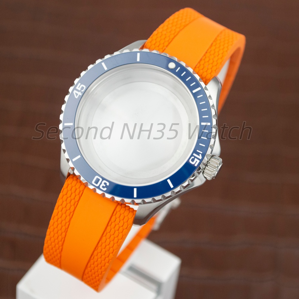 44mm Silver 200m Diver Watch C - Rubber Strap Diver recension och pris