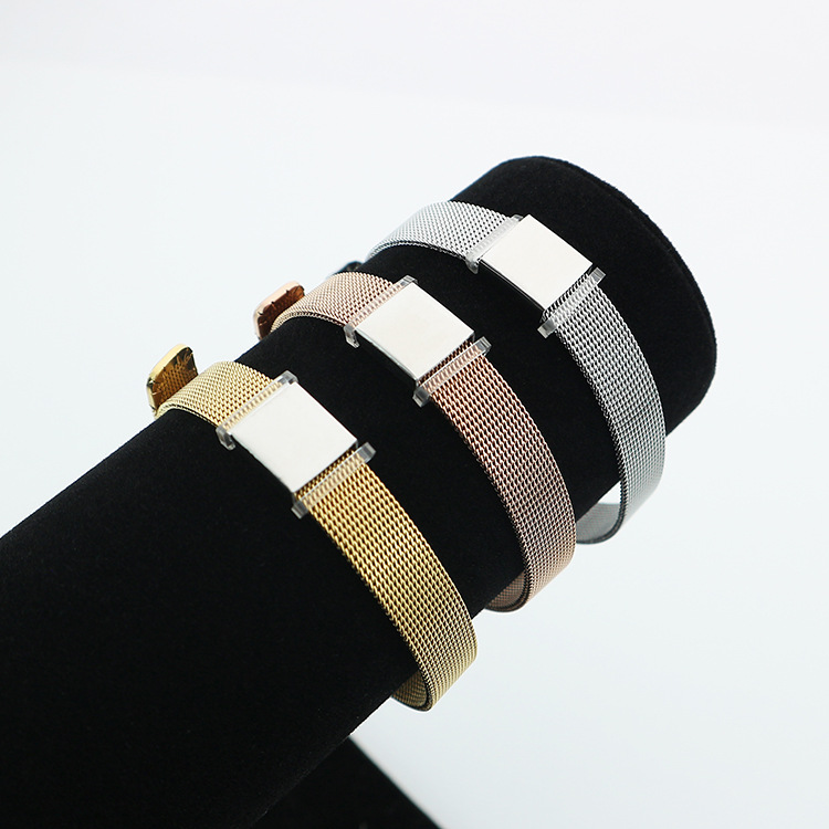 DINGLLY 10mm High Quality Stai - Mesh Strap Metal recension och pris