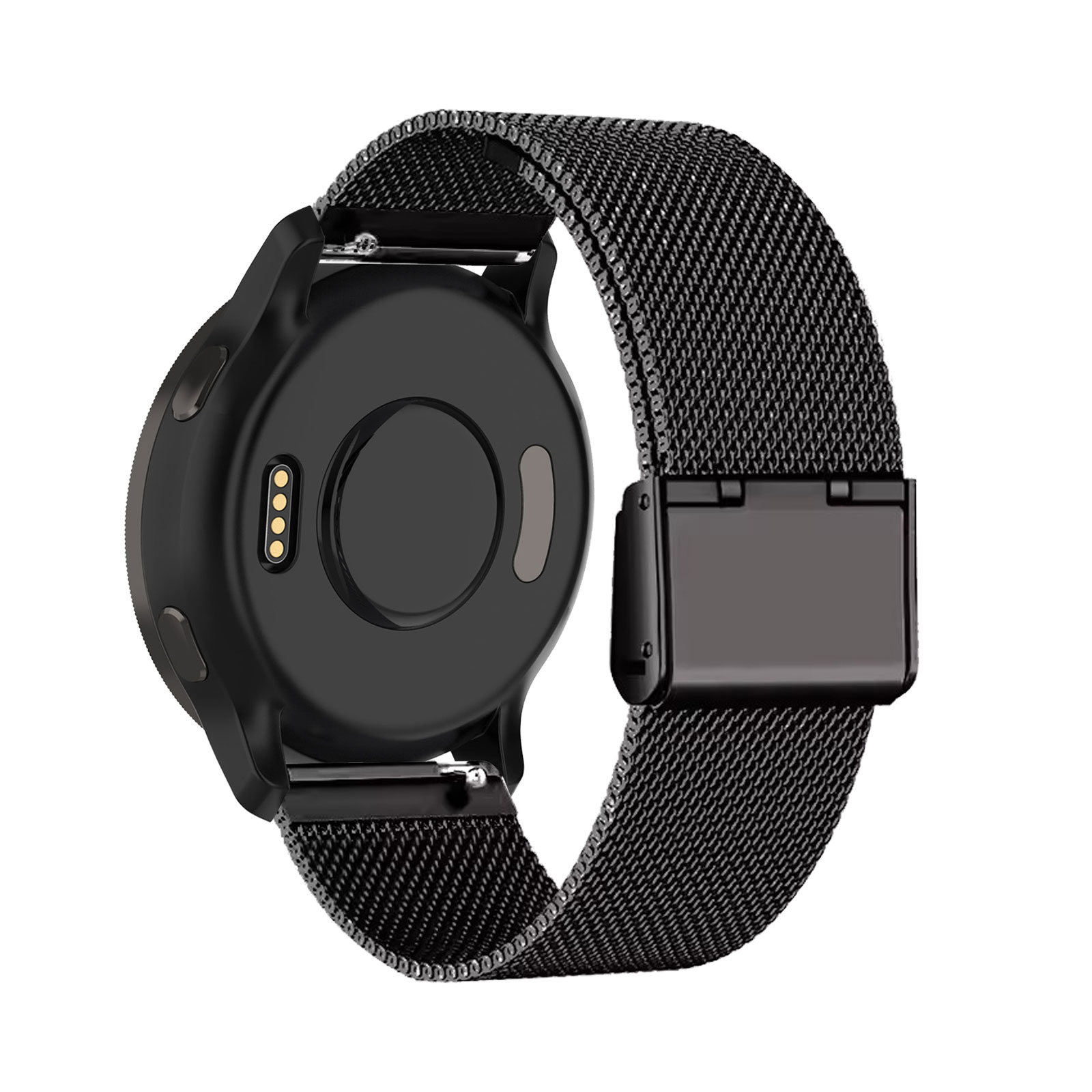 Metal Bands for Garmin Vivoact - Mesh Strap Metal recension och pris