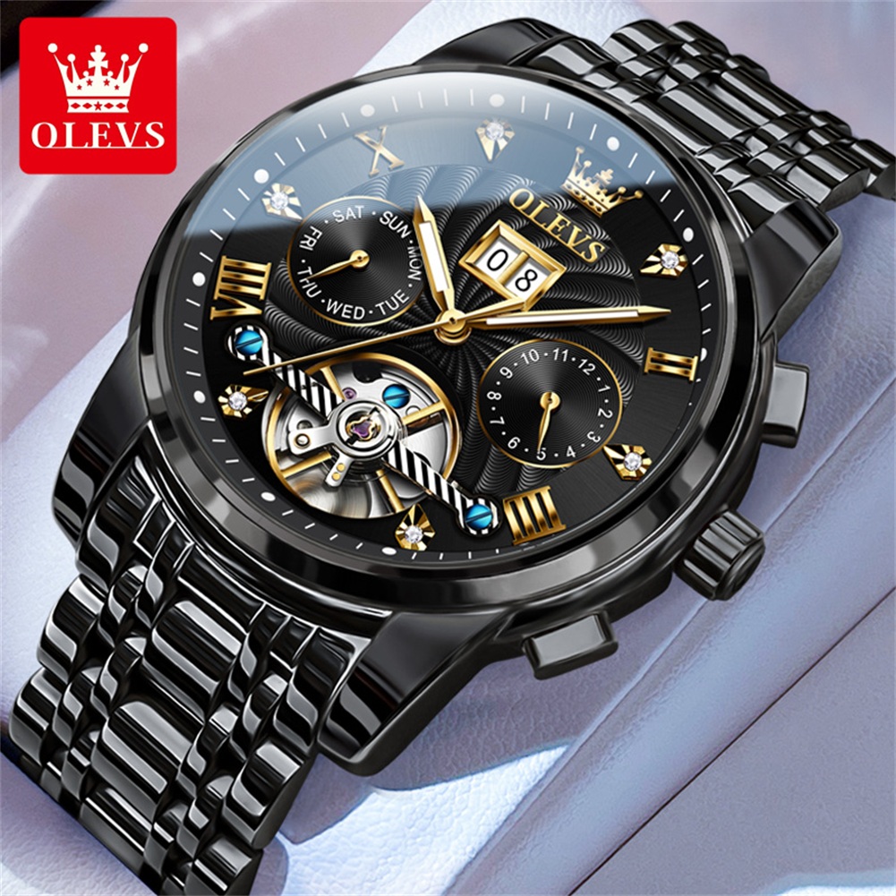 OLEVS Classic Men's Watches To - Rolex Watch Submariner recension och pris