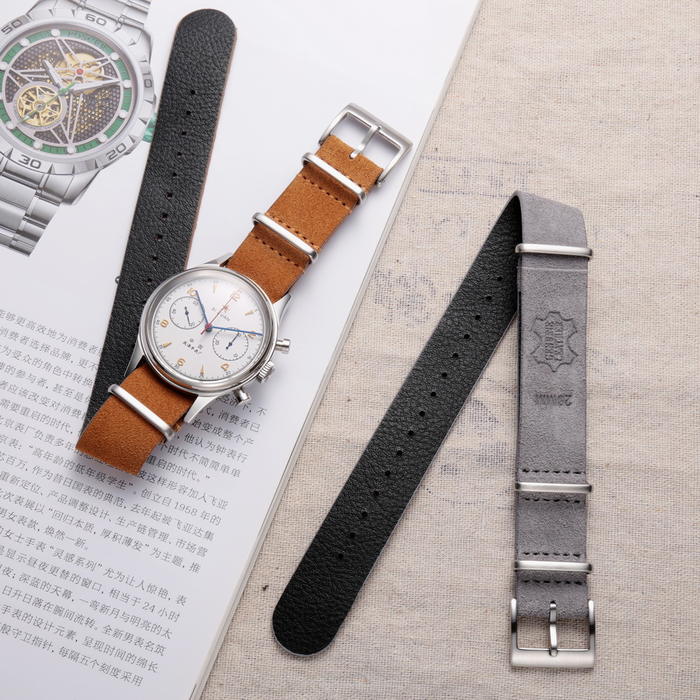 HEMSUT Genuine Leather Watch B - Tropic Strap Vintage recension och pris