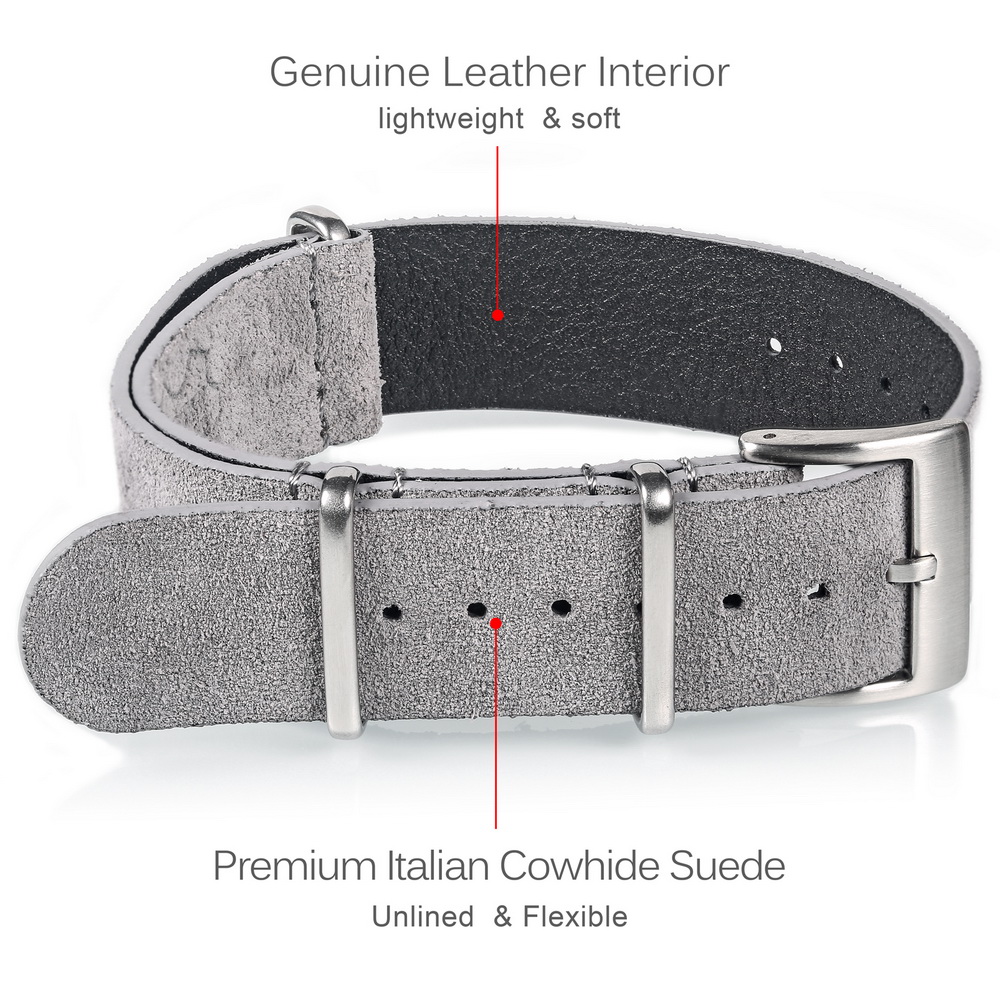 HEMSUT Genuine Leather Watch B - Tropic Strap Vintage recension och pris